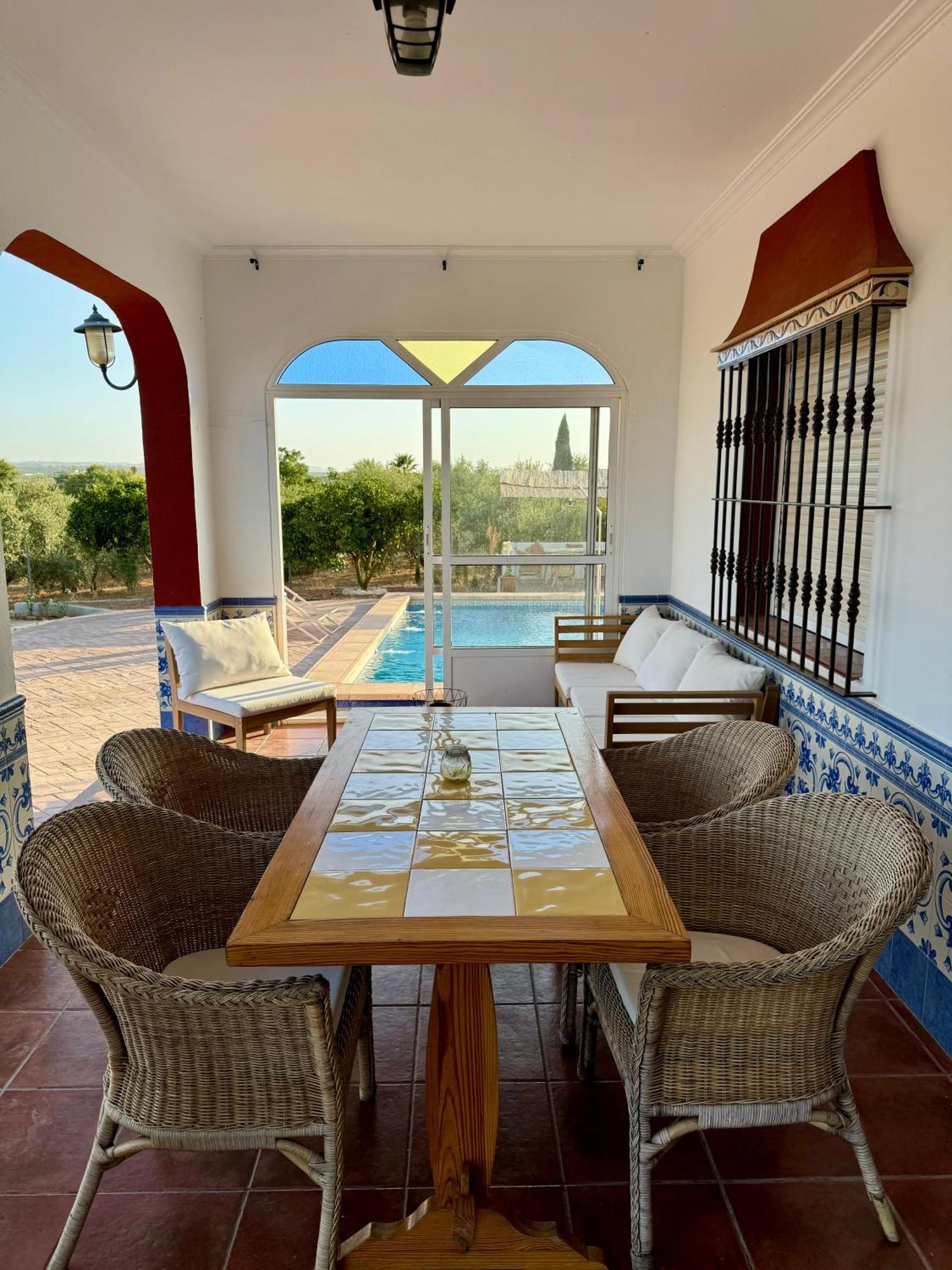 הוילה סביליה Casa Con Piscina Privada מראה חיצוני תמונה